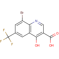 CAS:1065093-77-7 | PC110057 | 8-Bromo-4-hydroxy-6-(trifluoromethyl)quinoline-3-carboxylic acid