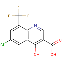 CAS: 1065093-81-3 | PC110059 | 6-Chloro-4-hydroxy-8-(trifluoromethyl)quinoline-3-carboxylic acid
