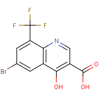 CAS:1065093-84-6 | PC110060 | 6-Bromo-4-hydroxy-8-(trifluoromethyl)quinoline-3-carboxylic acid