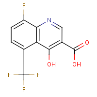 CAS:1065093-90-4 | PC110062 | 8-Fluoro-4-hydroxy-5-(trifluoromethyl)quinoline-3-carboxylic acid