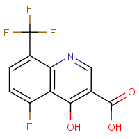 CAS:1065093-92-6 | PC110063 | 5-Fluoro-4-hydroxy-8-(trifluoromethyl)quinoline-3-carboxylic acid