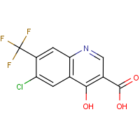 CAS:1065093-95-9 | PC110065 | 6-Chloro-4-hydroxy-7-(trifluoromethyl)quinoline-3-carboxylic acid