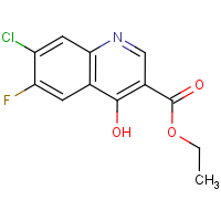 CAS:70458-93-4 | PC110080 | Ethyl 7-chloro-6-fluoro-4-hydroxyquinoline-3-carboxylate