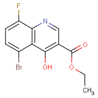 CAS:1065094-15-6 | PC110083 | Ethyl 5-bromo-8-fluoro-4-hydroxyquinoline-3-carboxylate