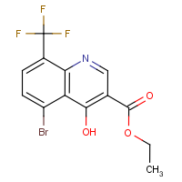 CAS:1065094-16-7 | PC110084 | Ethyl 5-bromo-4-hydroxy-8-(trifluoromethyl)quinoline-3-carboxylate