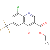 CAS:1065094-20-3 | PC110088 | Ethyl 8-chloro-4-hydroxy-6-(trifluoromethyl)quinoline-3-carboxylate