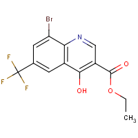 CAS:1065094-22-5 | PC110089 | Ethyl 8-bromo-4-hydroxy-6-(trifluoromethyl)quinoline-3-carboxylate