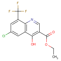 CAS:1065102-34-2 | PC110091 | Ethyl 6-chloro-4-hydroxy-8-(trifluoromethyl)quinoline-3-carboxylate