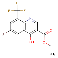 CAS:228728-39-0 | PC110092 | Ethyl 6-bromo-4-hydroxy-8-(trifluoromethyl)quinoline-3-carboxylate