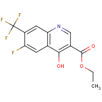 CAS:26893-01-6 | PC110098 | Ethyl 6-fluoro-4-hydroxy-7-(trifluoromethyl)quinoline-3-carboxylate