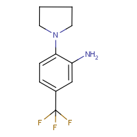 CAS: 133184-80-2 | PC1100F | N-[2-Amino-4-(trifluoromethyl)phenyl]pyrrolidine