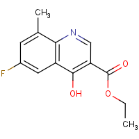 CAS:1065102-47-7 | PC110101 | Ethyl 6-fluoro-4-hydroxy-8-methylquinoline-3-carboxylate