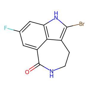 CAS: 283173-80-8 | PC110418 | 2-Bromo-8-fluoro-4,5-dihydro-1H-azepino[5,4,3-cd]indol-6(3H)-one