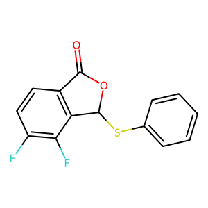 CAS: 2136287-64-2 | PC110478 | 4,5-Difluoro-3-(phenylthio)isobenzofuran-1(3H)-one