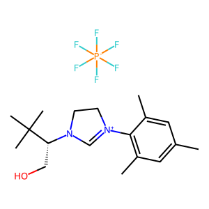 CAS: 850469-04-4 | PC110737 | (S)-1-(1-Hydroxy-3,3-dimethylbutan-2-yl)-3-mesityl-4,5-dihydro-1H-imidazol-3-ium hexafluorophosphate(V)