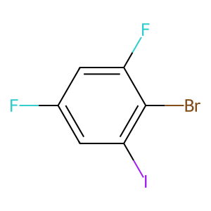 CAS: 933585-14-9 | PC110901 | 2-Bromo-1,5-difluoro-3-iodobenzene
