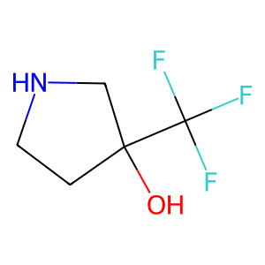 CAS: 196822-27-2 | PC110969 | 3-(Trifluoromethyl)pyrrolidin-3-ol