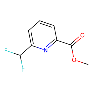 CAS: 1379375-24-2 | PC111382 | Methyl 6-(difluoromethyl)pyridine-2-carboxylate