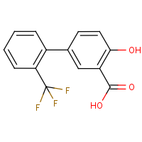 CAS:400744-89-0 | PC11157 | 4-Hydroxy-2'-(trifluoromethyl)-[1,1'-biphenyl]-3-carboxylic acid