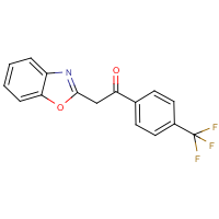 CAS:849021-35-8 | PC11205 | 2-(1,3-Benzoxazol-2-yl)-1-[4-(trifluoromethyl)phenyl]ethan-1-one