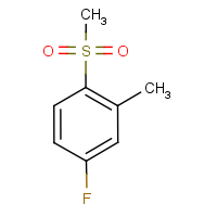 CAS:828270-62-8 | PC11207 | 4-Fluoro-2-methyl-1-(methylsulphonyl)benzene