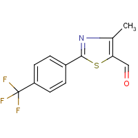 CAS:438577-61-8 | PC11255 | 4-Methyl-2-[4-(trifluoromethyl)phenyl]thiazole-5-carboxaldehyde