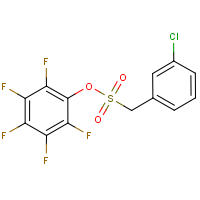 CAS: 885950-65-2 | PC11271 | 2,3,4,5,6-Pentafluorophenyl (3-chlorophenyl)methanesulphonate