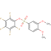 CAS:886361-12-2 | PC11273 | 2,3,4,5,6-Pentafluorophenyl 3,4-dimethoxybenzenesulphonate