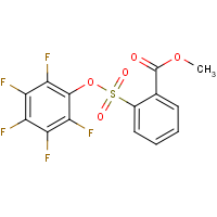 CAS:886361-14-4 | PC11275 | Methyl 2-[(2,3,4,5,6-pentafluorophenoxy)sulphonyl]benzenecarboxylate