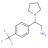 CAS: 885950-66-3 | PC1159 | 2-Pyrrolidinyl-2-[4-(trifluoromethyl)phenyl]ethylamine