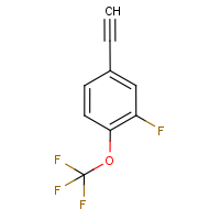 CAS:912617-68-6 | PC1161 | 3-Fluoro-4-(trifluoromethoxy)phenylacetylene