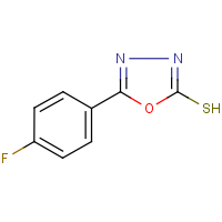 CAS:203268-64-8 | PC1198 | 5-(4-Fluorophenyl)-1,3,4-oxadiazole-2-thiol