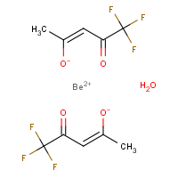 CAS: 13939-10-1 | PC1223T | Beryllium trifluoroacetylacetonate hydrate