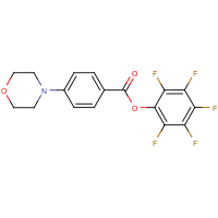 CAS:921938-51-4 | PC1228 | Pentafluorophenyl 4-morpholin-4-ylbenzoate