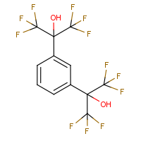 CAS:802-93-7 | PC1228B | 2,2'-(Benzene-1,3-diyl)bis(1,1,1,3,3,3-hexafluoropropan-2-ol)