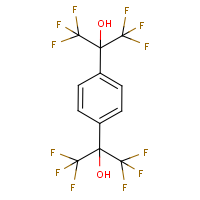 CAS: 1992-15-0 | PC1228C | 2,2'-(Benzene-1,4-diyl)bis(1,1,1,3,3,3-hexafluoropropan-2-ol)