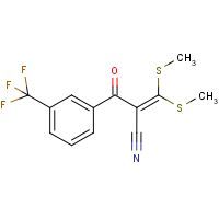 CAS:116492-97-8 | PC1230B | 3,3-Bis(methylthio-2-[3-(trifluoromethyl)benzoyl]acrylonitrile