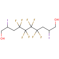 CAS:191857-56-4 | PC1238 | 2,9-Diiodo-4,4,5,5,6,6,7,7-octafluorodecane-1,10-diol