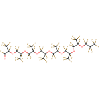 CAS:13140-25-5 | PC1295 | Perfluoro-2,5,8,11,14,17,20-heptamethyl-3,6,9,12,15,18,21-heptaoxatetracosanoyl fluoride