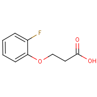 CAS: 2967-72-8 | PC1317 | 3-(2-Fluorophenoxy)propanoic acid