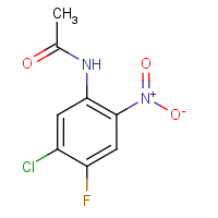 CAS: 81962-58-5 | PC1322 | 5'-Chloro-4'-fluoro-2'-nitroacetanilide