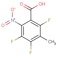 CAS:167887-95-8 | PC1333 | 2,4,5-Trifluoro-3-methyl-6-nitrobenzoic acid