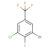 CAS:175205-55-7 | PC1368G | 3-Bromo-5-chloro-4-iodobenzotrifluoride