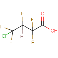 CAS: 216393-99-6 | PC1368M | 3-Bromo-4-chloropentafluorobutyric acid