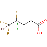 CAS: 232602-79-8 | PC1374KE | 5-Bromo-4-chloro-4,5,5-trifluoropentanoic acid