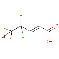 CAS: 232602-80-1 | PC1374KJ | 5-Bromo-4-chloro-4,5,5-trifluoropent-2-enoic acid