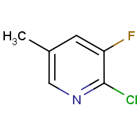 CAS: 34552-15-3 | PC1401 | 2-Chloro-3-fluoro-5-methylpyridine