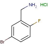 CAS: 202865-69-8 | PC1423GD | 5-Bromo-2-fluorobenzylamine hydrochloride