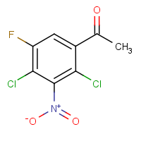 CAS:887267-36-9 | PC1436 | 2,'4'-Dichloro-5'-fluoro-3'-nitroacetophenone