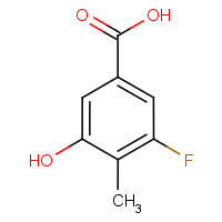 CAS: 887267-08-5 | PC1462 | 3-Fluoro-5-hydroxy-4-methylbenzoic acid